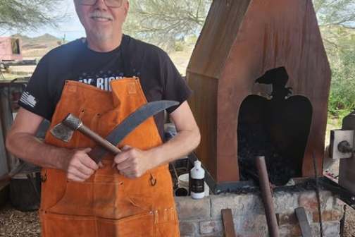 a person holding a gun