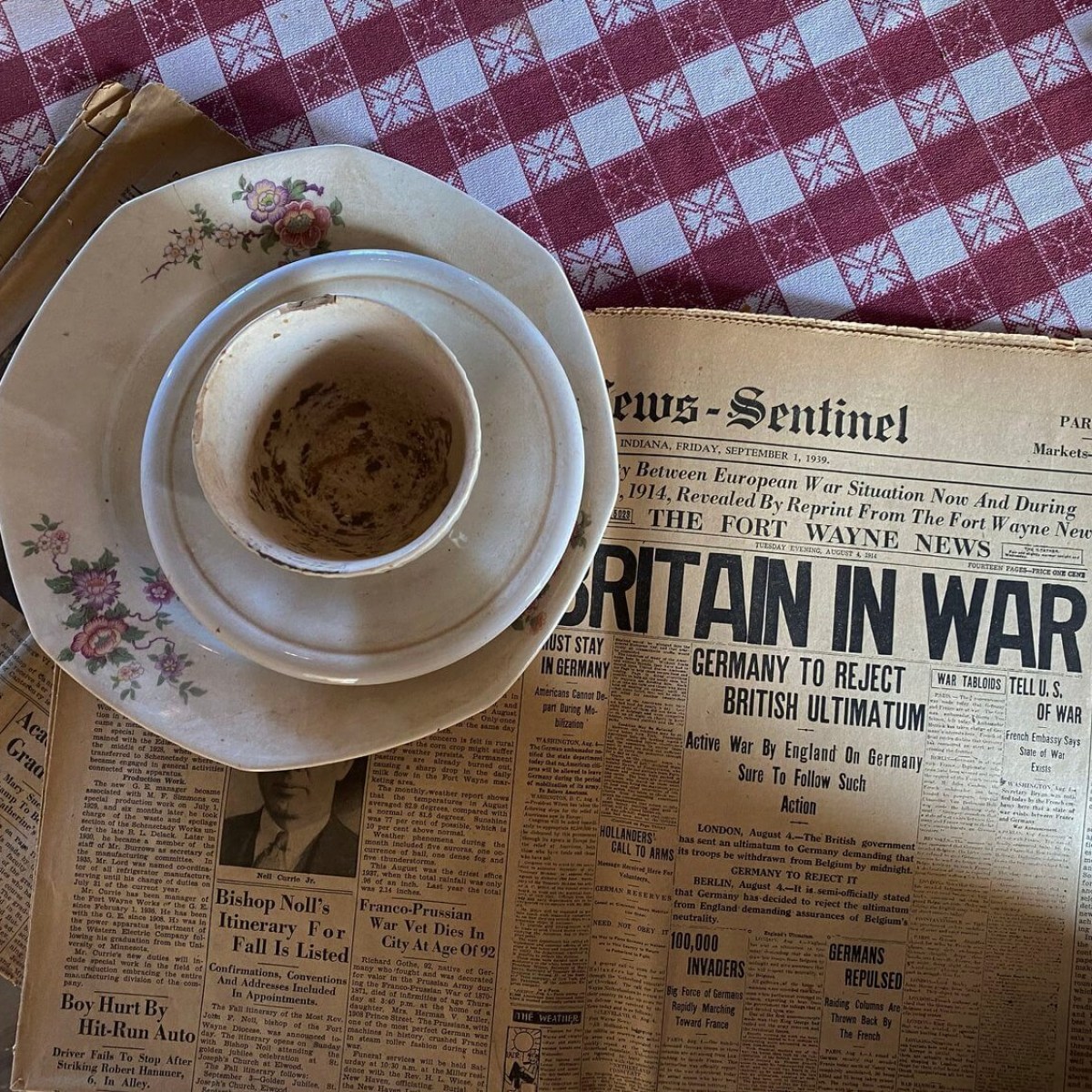 a cup of coffee on a table