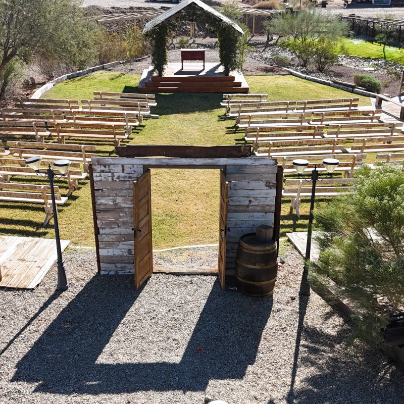 a wooden bench in a park